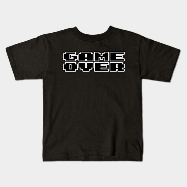 Game Over Kids T-Shirt by GreenGuyTeesStore